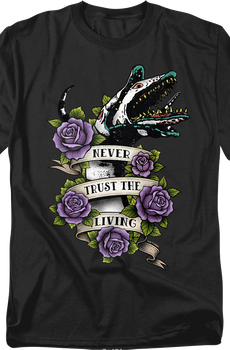 Sandworm Never Trust The Living Beetlejuice T-Shirt