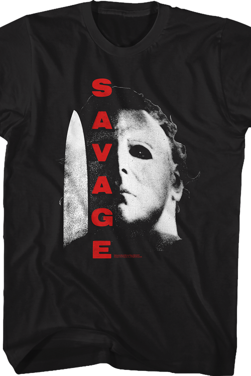 Savage Michael Myers Halloween T-Shirt