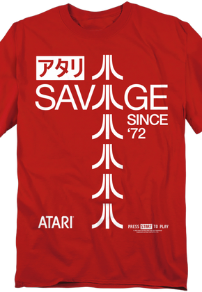 Savage Since '72 Atari T-Shirt