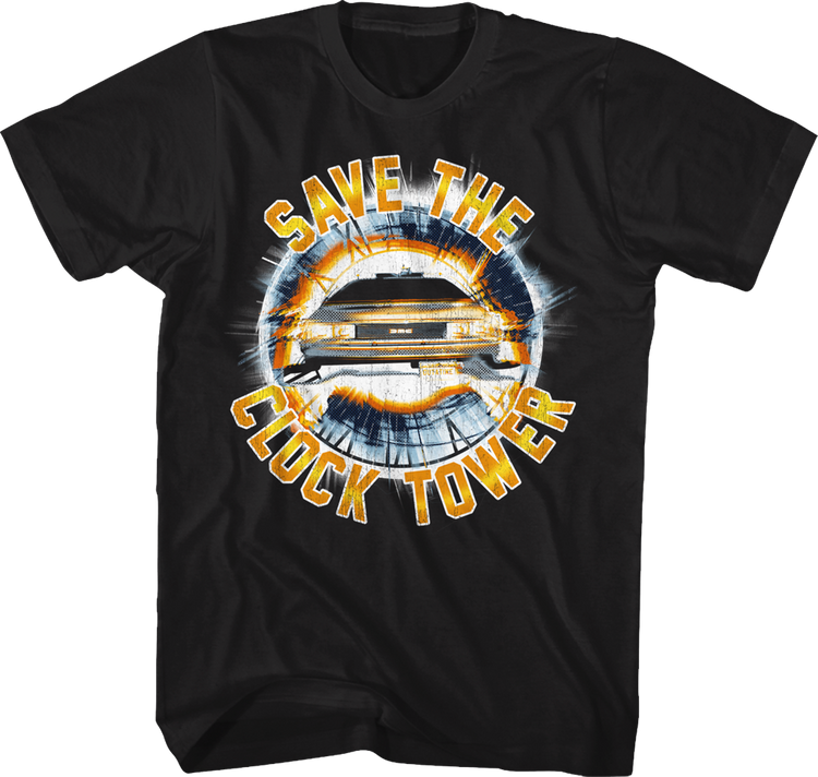 Save the Clock Tower Back To The Future T-Shirt