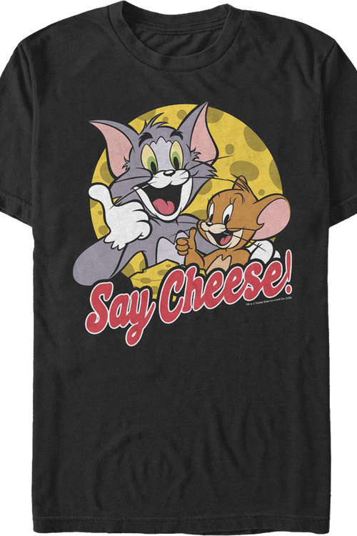 Say Cheese Tom And Jerry T-Shirt