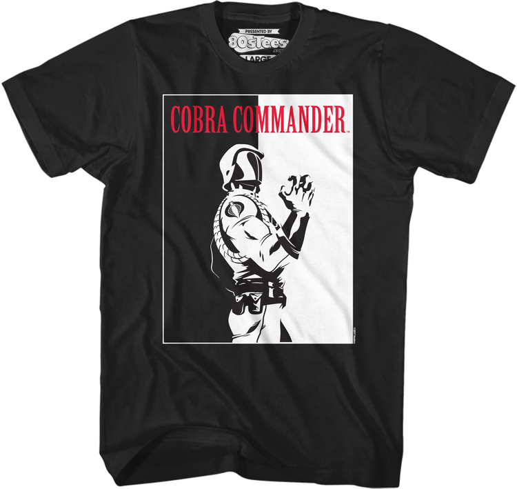 Scarface Cobra Commander Shirt