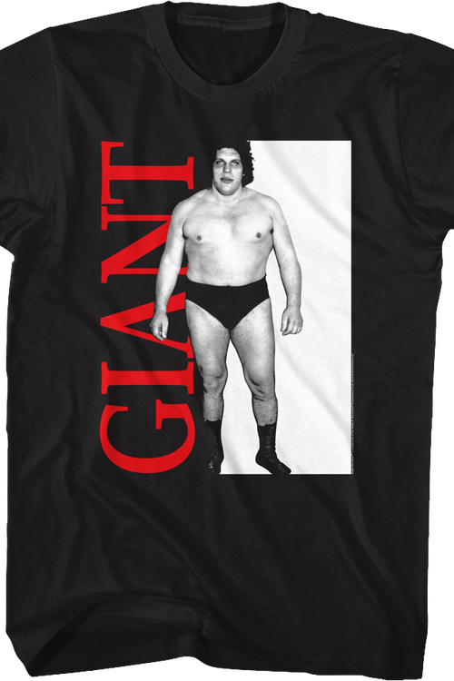 Scarface Poster Andre The Giant T-Shirt