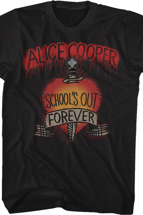 School's Out Forever Alice Cooper T-Shirt