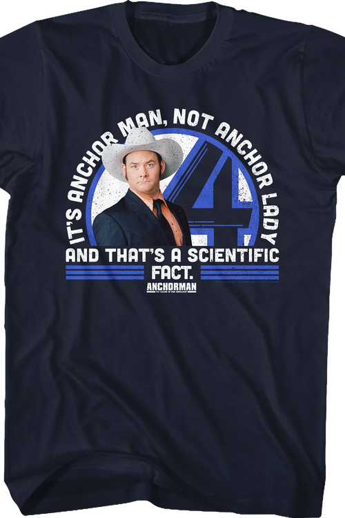 Scientific Fact Anchorman T-Shirt