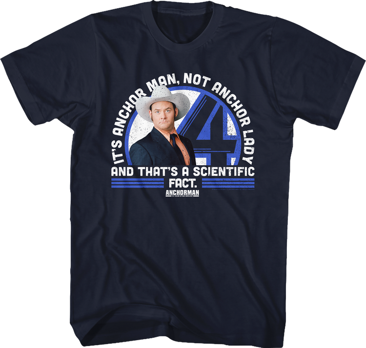 Scientific Fact Anchorman T-Shirt