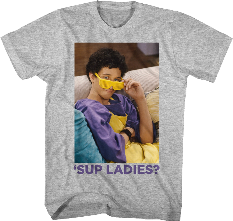 Screech 'Sup Ladies Saved By The Bell T-Shirt