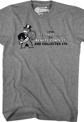 Second Prize Monopoly T-Shirt