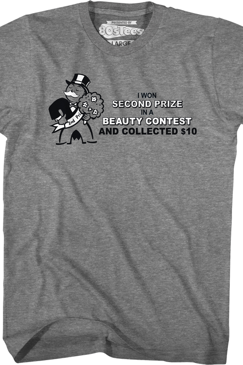 Second Prize Monopoly T-Shirt