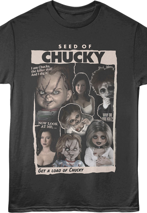 Seed Of Chucky Collage Child's Play T-Shirt