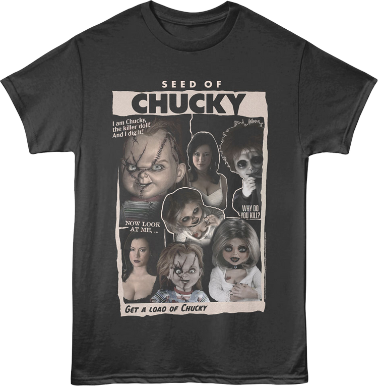 Seed Of Chucky Collage Child's Play T-Shirt