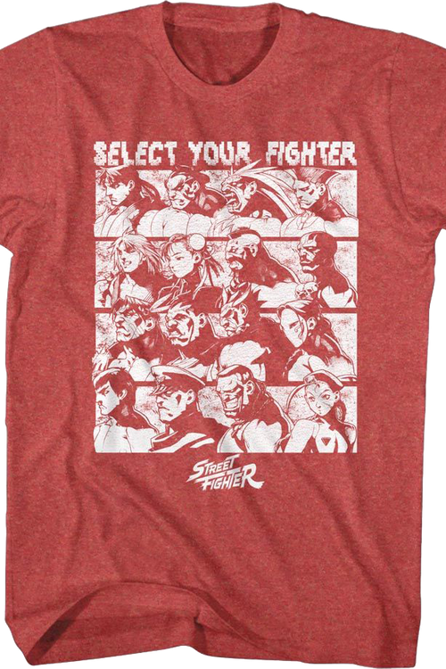 Select Your Fighter Street Fighter T-Shirt