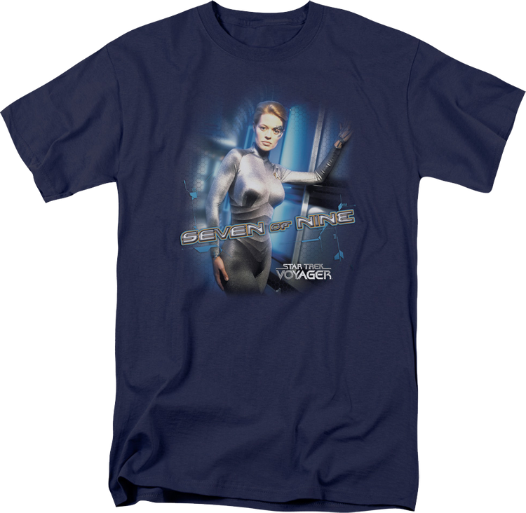 Seven Of Nine Star Trek Voyager T-Shirt