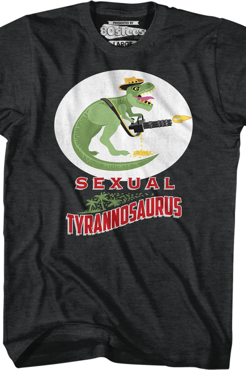 Sexual Tyrannosaurus Logo Predator T-Shirt