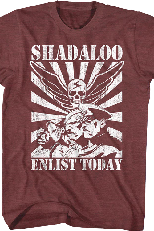Shadaloo Propaganda Poster Street Fighter T-Shirt