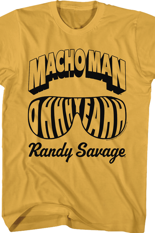 Shades Macho Man Randy Savage T-Shirt