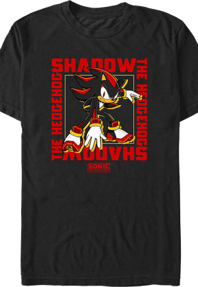Shadow Frame Sonic The Hedgehog T-Shirt