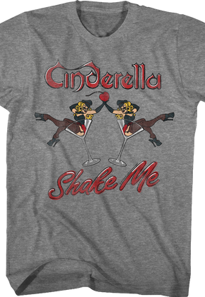 Shake Me Martini Glasses Cinderella T-Shirt