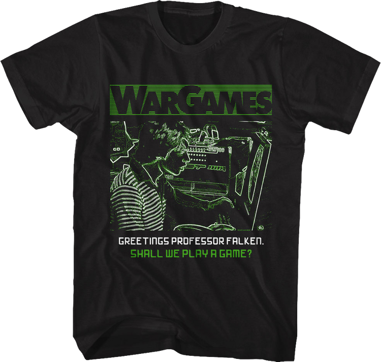 Shall We Play A Game? WarGames T-Shirt