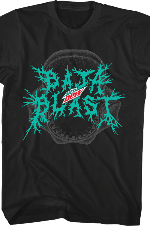 Shark Attack Baja Blast Mountain Dew T-Shirt