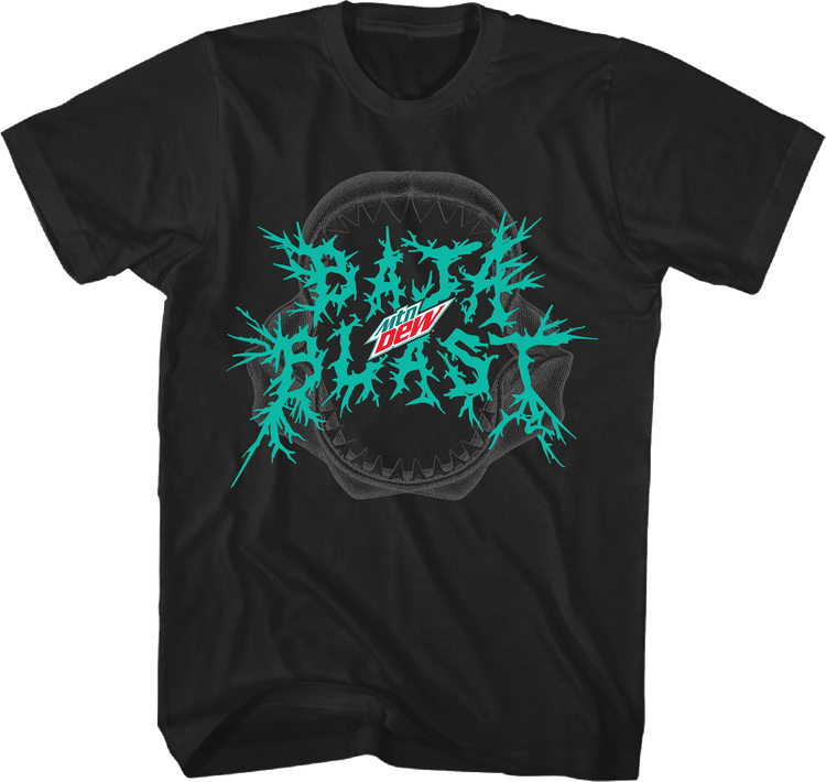Shark Attack Baja Blast Mountain Dew T-Shirt