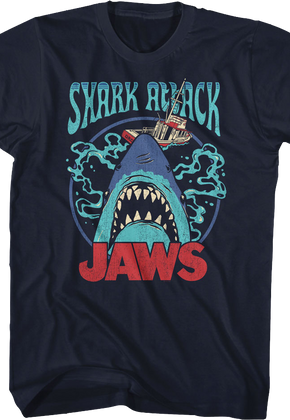 Shark Attack Circle Jaws T-Shirt