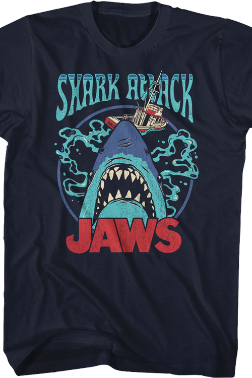 Shark Attack Circle Jaws T-Shirt