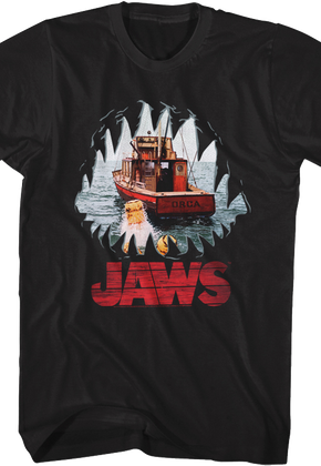 Shark Mouth POV Jaws T-Shirt