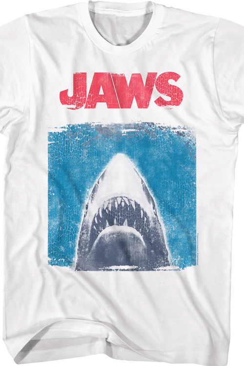 Great White Shark Sketch Jaws T-Shirt