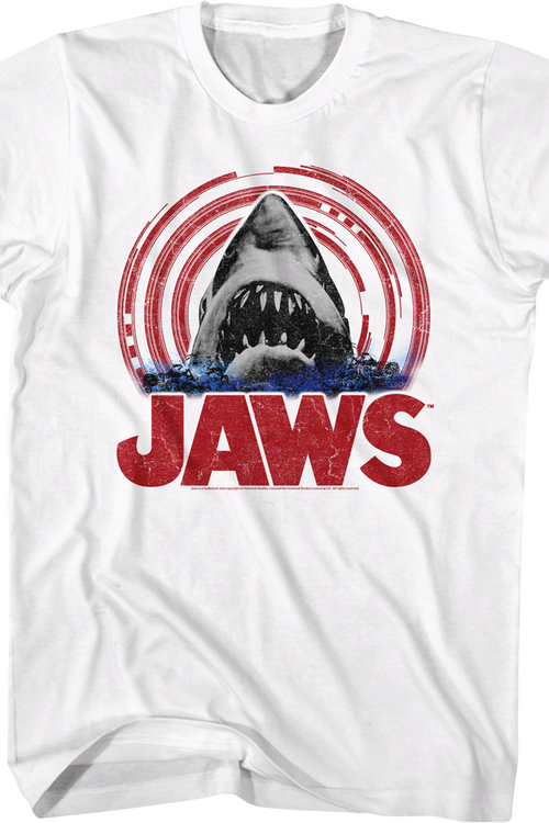 Shark Spiral Attack Jaws T-Shirt