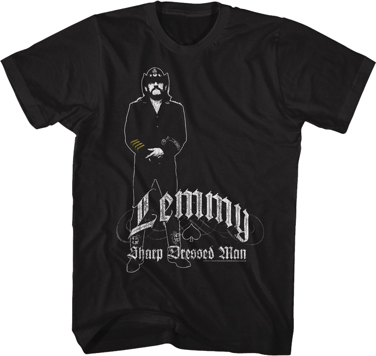 Sharp Dressed Man Lemmy T-Shirt