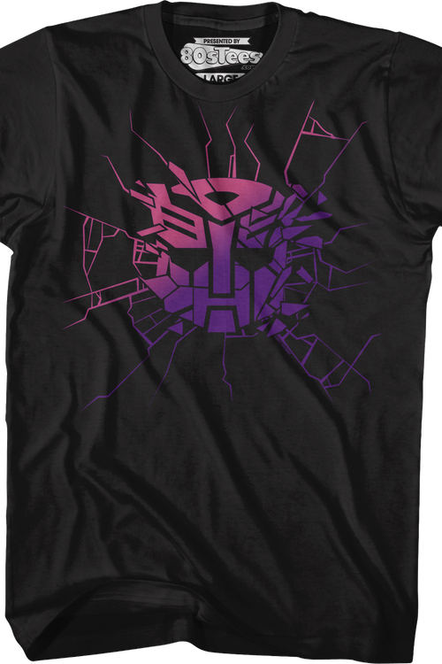 Shattered Glass Autobots Logo Transformers T-Shirt