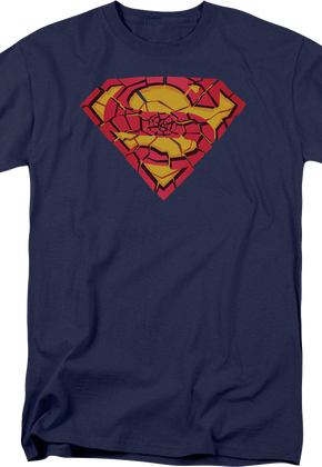 Shattered Logo Superman T-Shirt
