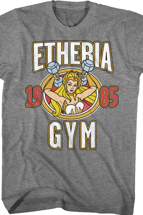 She-Ra Etheria Gym Masters of the Universe T-Shirt