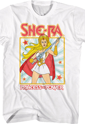 She-Ra Princess of Power Pose Masters of the Universe T-Shirt