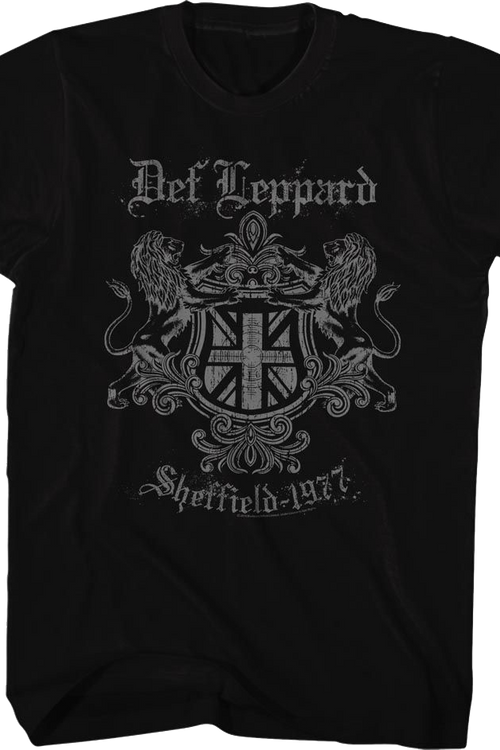 Sheffield 1977 Def Leppard T-Shirt
