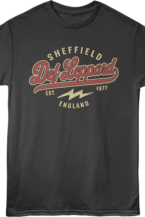 Sheffield England Def Leppard T-Shirt