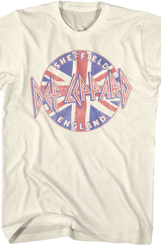 Sheffield Union Jack Def Leppard T-Shirt