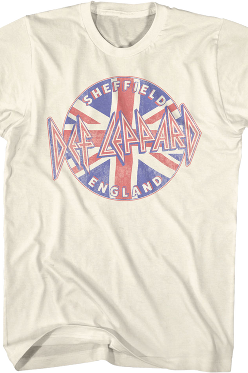 Sheffield Union Jack Def Leppard T-Shirt