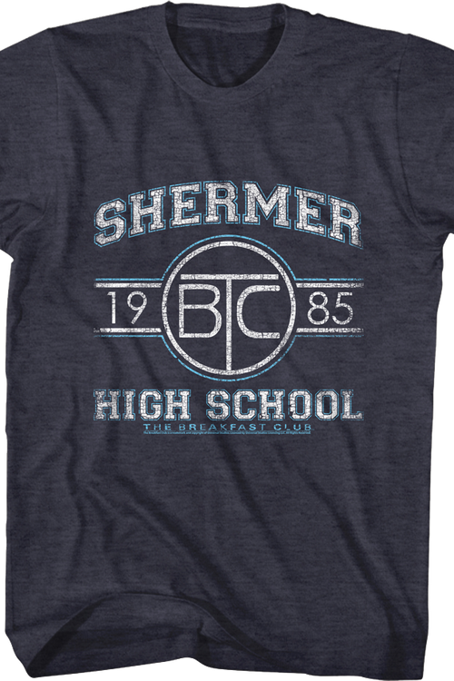 Shermer High School 1985 Breakfast Club T-Shirt
