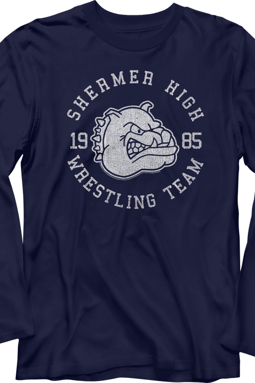 Shermer High Wrestling Team Breakfast Club Long Sleeve Shirt