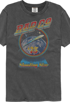Shooting Star '75 Bad Company Comfort Colors Brand T-Shirt