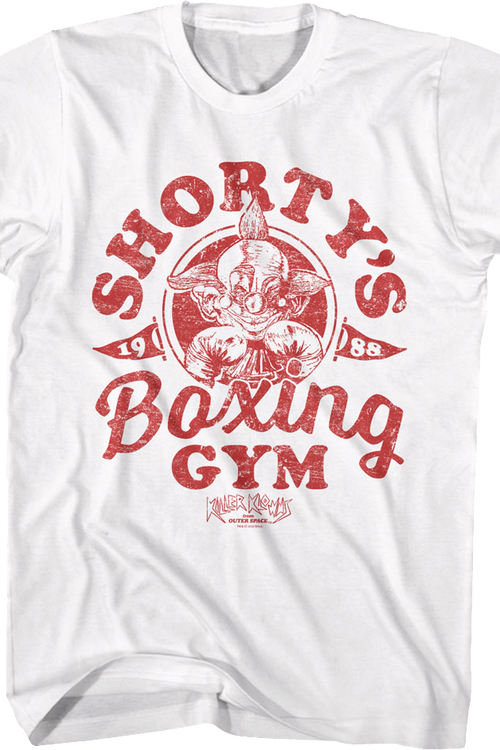 Shorty's Boxing Gym Killer Klowns From Outer Space T-Shirt