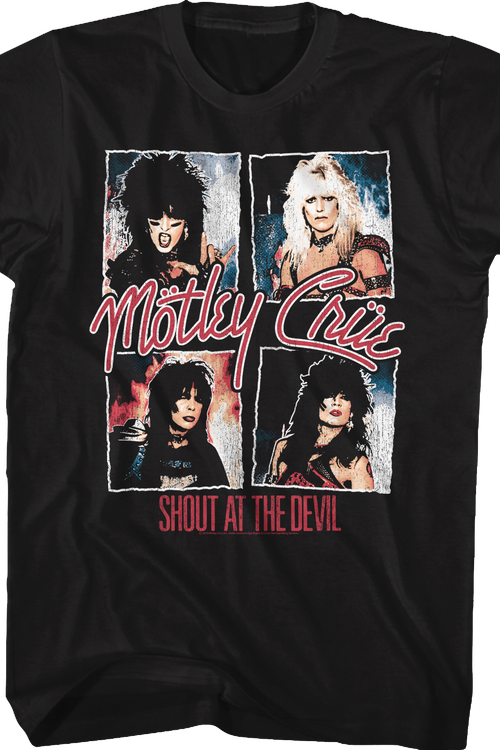 Shout At The Devil Motley Crue T-Shirt