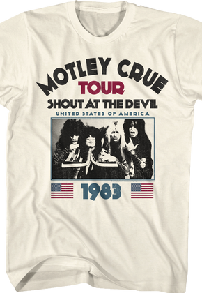 Shout At The Devil Tour Motley Crue T-Shirt