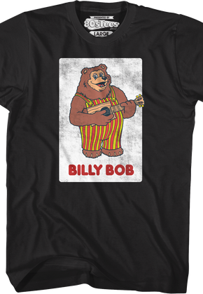 Rock-afire Explosion Bandleader Billy Bob Showbiz Pizza Place T-Shirt