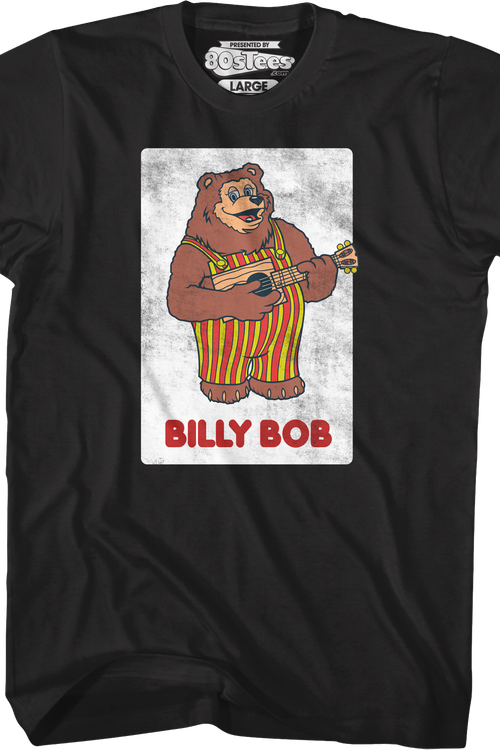 Rock-afire Explosion Bandleader Billy Bob Showbiz Pizza Place T-Shirt