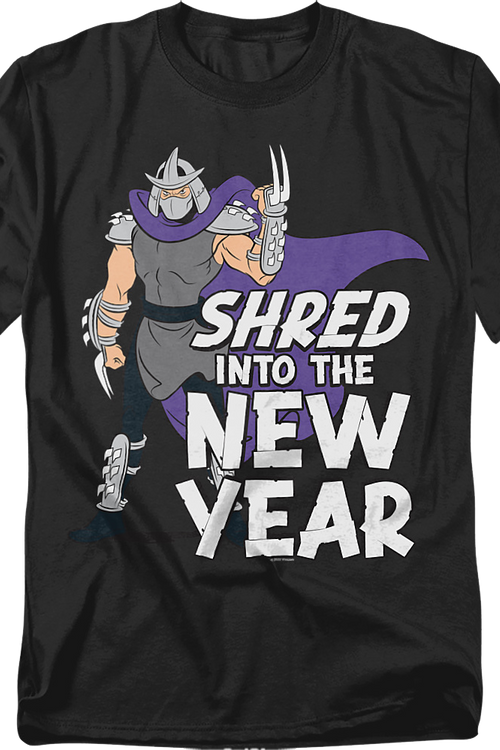Shred Into The New Year Teenage Mutant Ninja Turtles T-Shirt