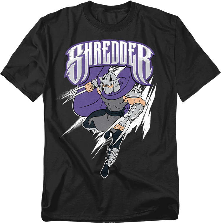 Shredder Attack Teenage Mutant Ninja Turtles T-Shirt