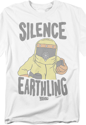 Vintage Silence Earthling Back To The Future T-Shirt